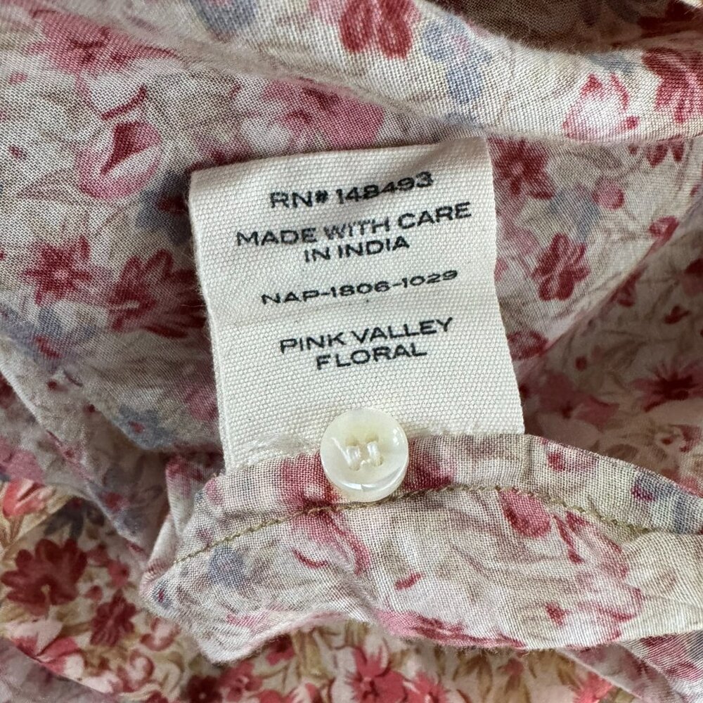 Doen Jane Blouse Top - Pink Valley Floral (Medium) - Picture 5 of 9